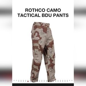 Rothco Desert Camo Tactical BDU Cargo Pants